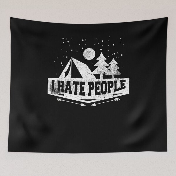 Item preview, I Hate People Camping designed and sold by Kieran Abbott.