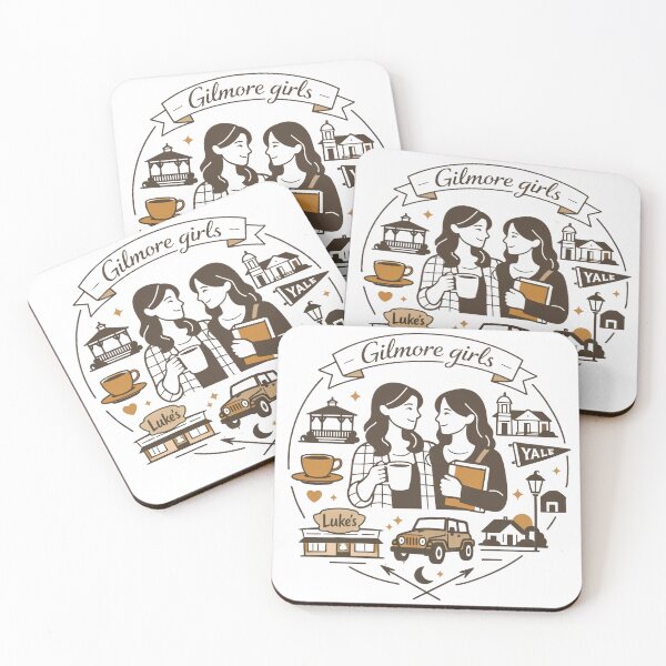 Item preview, Gilmore Girls Icons designed and sold by COFFEEWITHARTS.