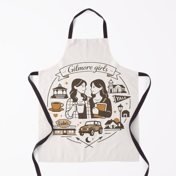 Aperçu de l'œuvre Icônes de Gilmore Girls créée et vendue par COFFEEWITHARTS.