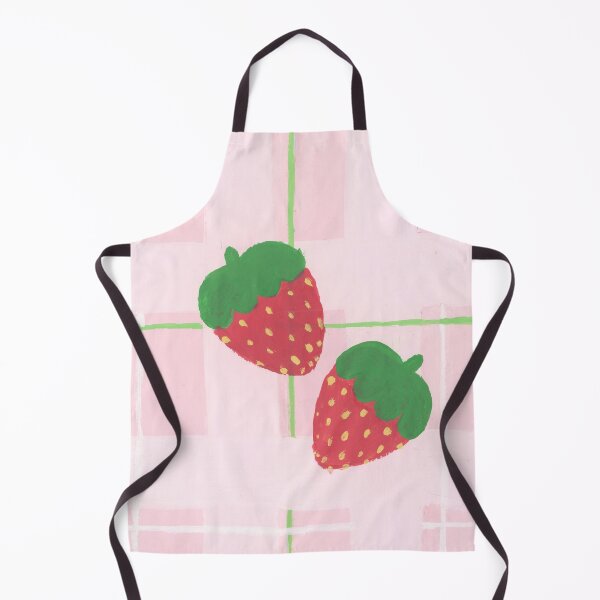 Item preview, Strawberries on Gingham designed and sold by Sydney-Sunxhine.