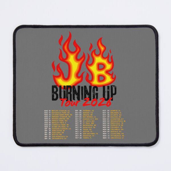 Item preview, Retro Jonas Brothers Burnin Up Tour 2026 Concert designed and sold by NiremmeeArt.