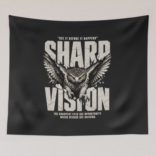 Item preview, Sharp Vision Hawk Motivational Streetwear Design  designed and sold by MOCH- ART.