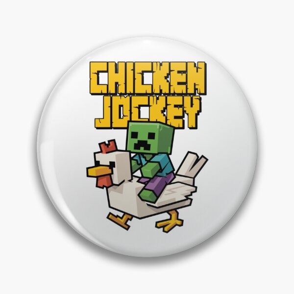 Item preview, Funny Chicken Jockey Zombie designed and sold by averyfoxdesigns.