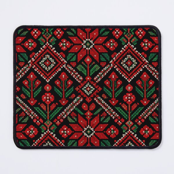 Item preview, Palestinian Folk Textile Embroidery Pattern designed and sold by BrainCurves.