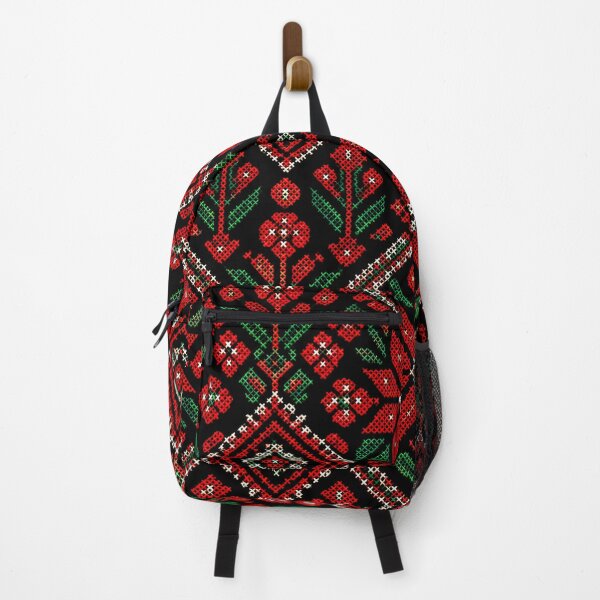Item preview, Palestinian Folk Textile Embroidery Pattern designed and sold by BrainCurves.