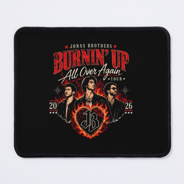 Item preview, Jonas Brothers Burnin Up Again Tour 2000s Concert designed and sold by NiremmeeArt.