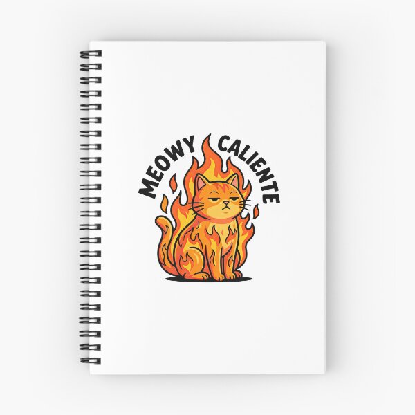 Item preview, Gato llameante Meowy Caliente designed and sold by VFXguy.