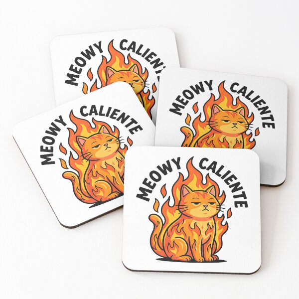 Item preview, Meowy Caliente Flaming Cat designed and sold by VFXguy.