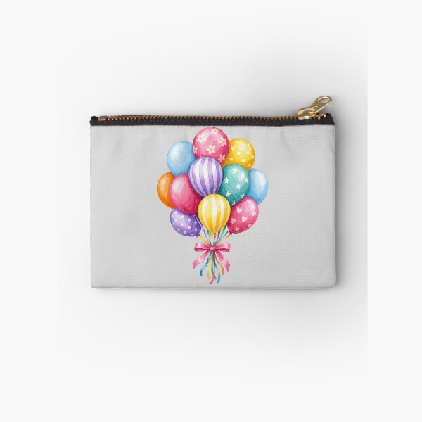 Item preview, Pastel Party Balloon Bunch Art designed and sold by hattie's.