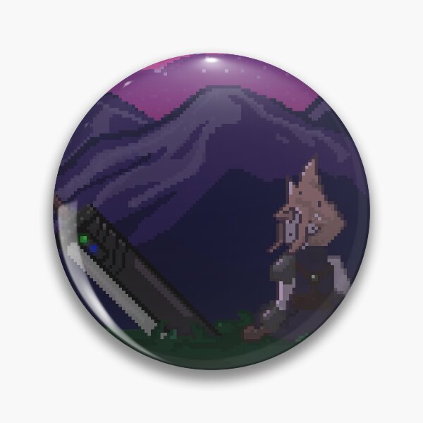 Item preview, Cloud Strife at dawn designed and sold by Kuroki-Kun.