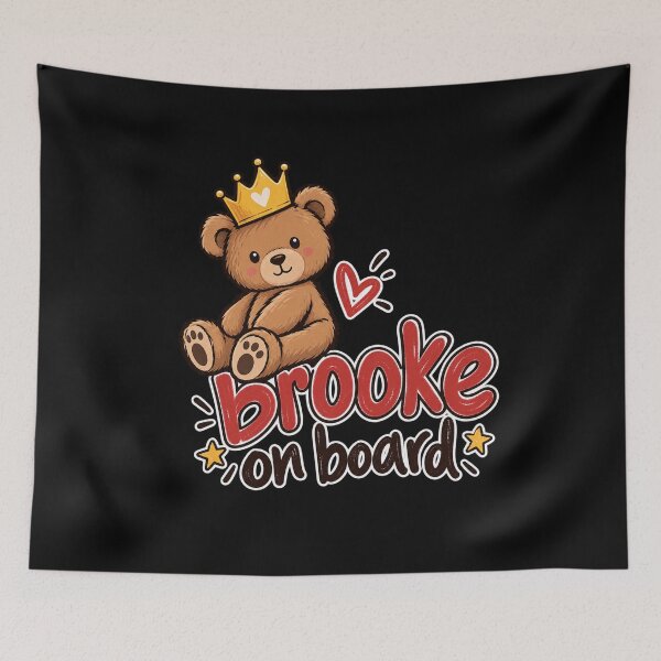 Item preview, Bncmap Brooke On Board Cute Teddy Bear designed and sold by bootycatclube.