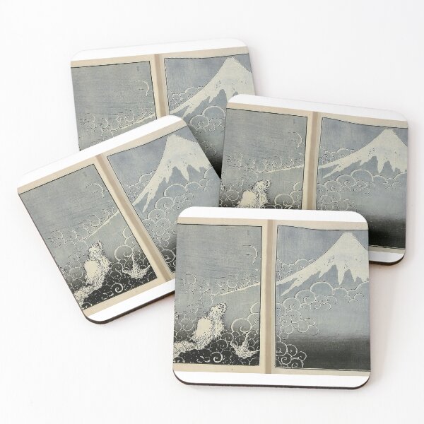 Item preview, The Smoke Dragon and Mount Fuji by Hokusai designed and sold by Shoupay.