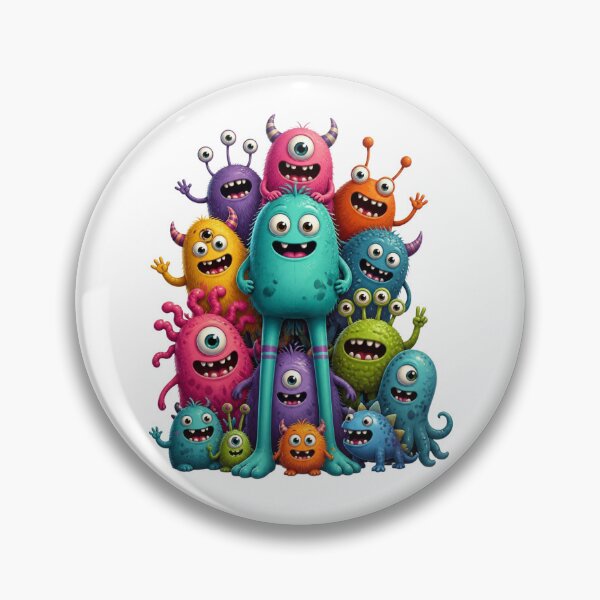 Artikelvorschau, ArtColorfulCuteMonsterSquad entworfen und verkauft von Artrendzs.
