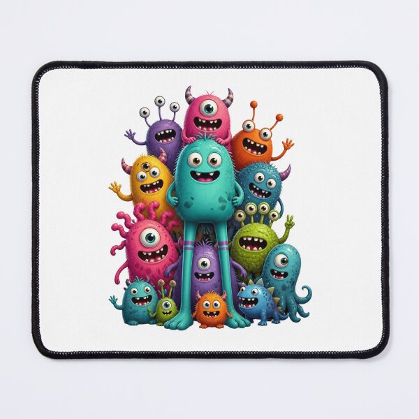 Item preview, ArtColorfulCuteMonsterSquad designed and sold by Artrendzs.