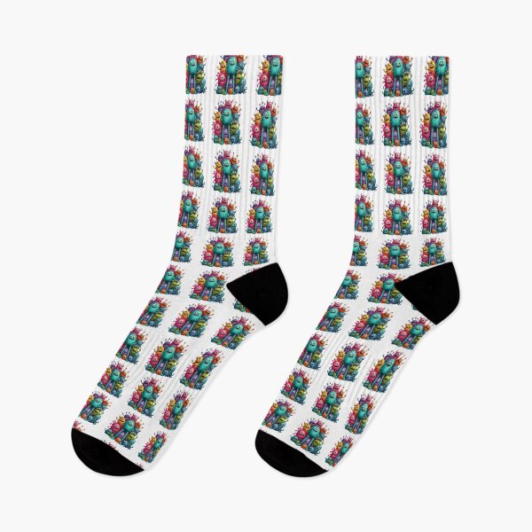 Item preview, ArtColorfulCuteMonsterSquad designed and sold by Artrendzs.