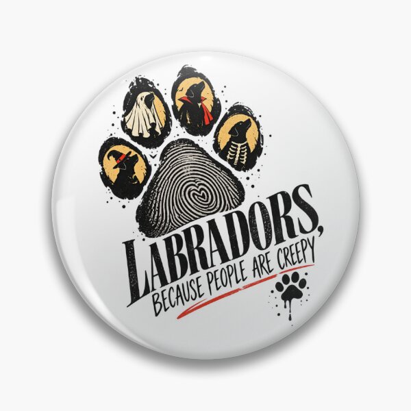 Item preview, Labradors Because People Are Creepy Halloween Dog Costume designed and sold by LASTIQUE-dd.