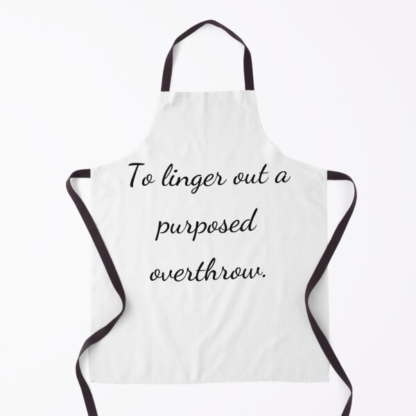 Item preview, “To linger out a purposed overthrow.” - handwriting black designed and sold by ariksworld.