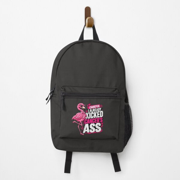 Item preview, Sassy Pink Flamingo Kicked Cancers Ass designed and sold by Lombardino.