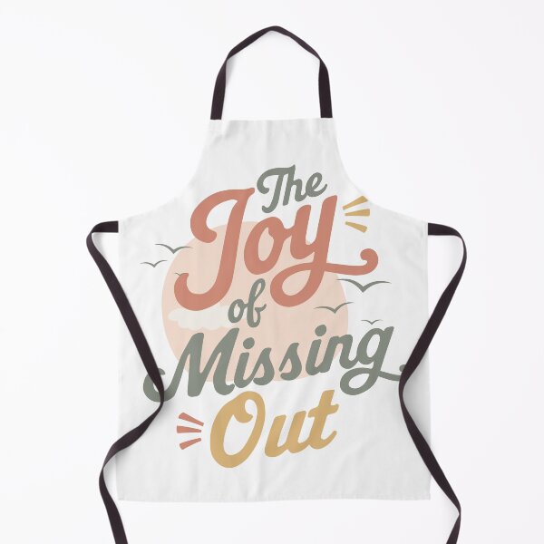 Item preview, The Joy of Missing Out Pastel Typography JOMO Positive Lifestyle designed and sold by HYPNK.