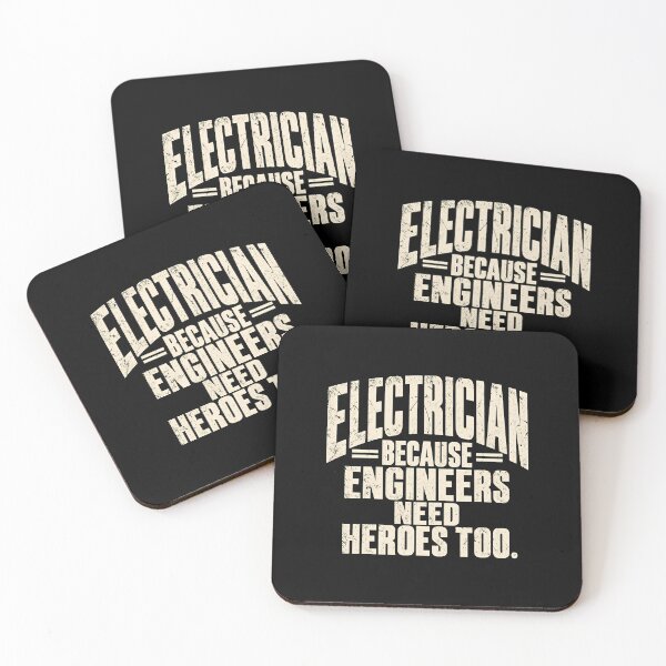 Item preview, Electrician Because Engineers Need Heroes Too  designed and sold by a-turner-paint.