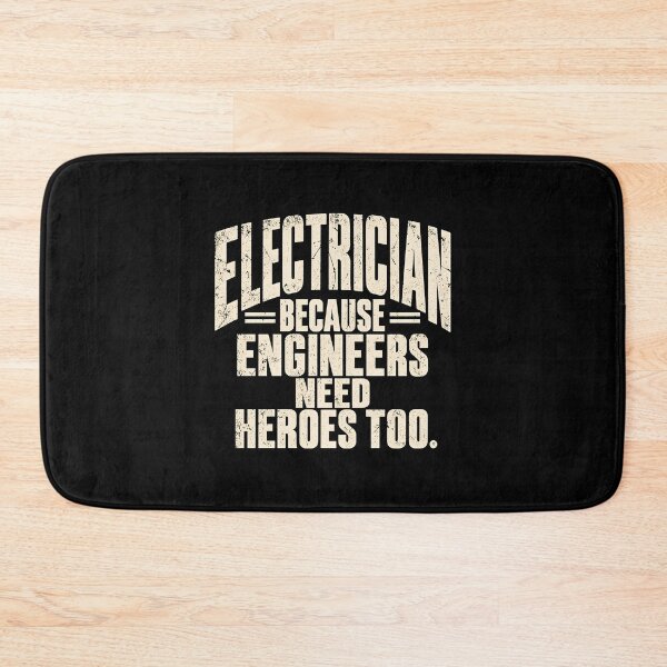 Item preview, Electrician Because Engineers Need Heroes Too  designed and sold by a-turner-paint.