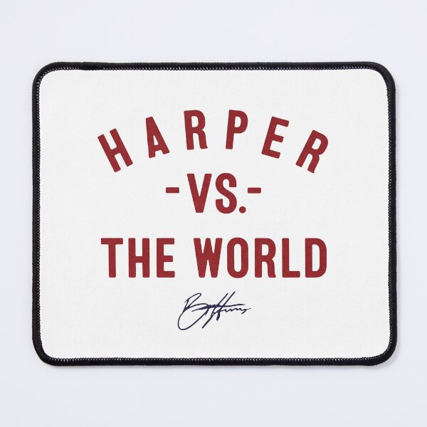 Artikelvorschau, Philadelphia Phillies Bryce Harper gegen den Rest der Welt Signature entworfen und verkauft von notajojosfan.