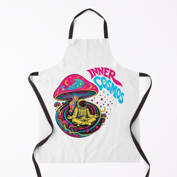 Item preview, Cosmic Astronaut Psychedelic Mushroom Lotus Psychonaut designed and sold by nortowelcomics.