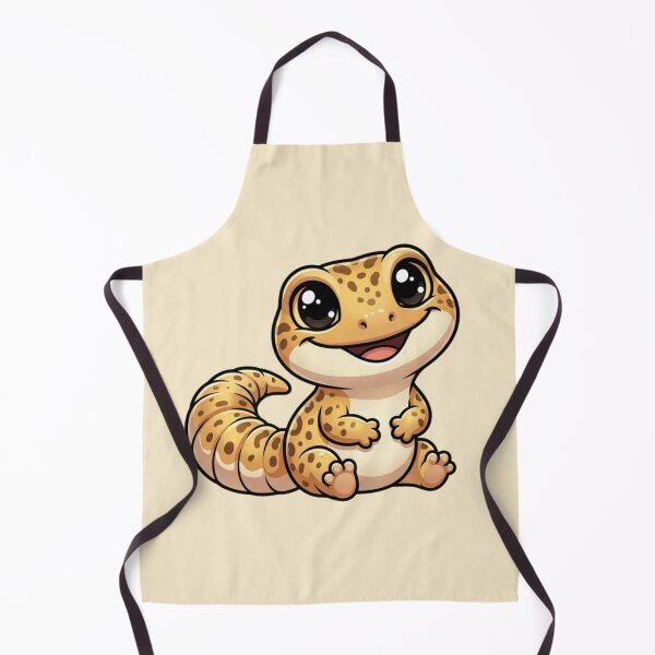 Item preview, Cute Leopard Gecko Sitting Spotted Reptile Kawaii Lizard designed and sold by Safe Haven Pets.