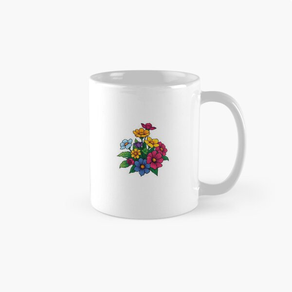 Item preview, Colorful Flower Bouquet Sticker – Cute Floral Botanical Sticker for Flower Lovers designed and sold by surbhiArt.