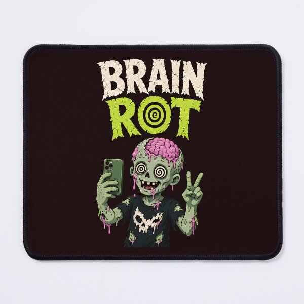 Item preview, Brain Rot Selfie Zombie Peace Sign Halloween designed and sold by LV-creator.