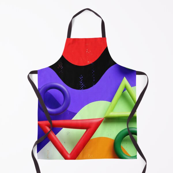 Item preview, geometric salad C colorful geometric abstract design designed and sold by SmashingDeals.