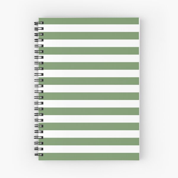Item preview, Horizontal stripes in jade green and white designed and sold by RishabhArts1.