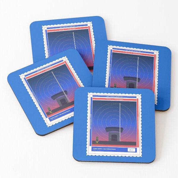 Item preview, Kimjae Shortwave SWL DX Stamp 15575 kHz 1973–Present designed and sold by TribeGlyph.