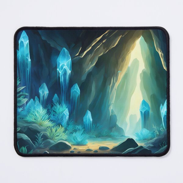 Item preview, Crystal Cavern Watercolour designed and sold by Fanta-sticky.