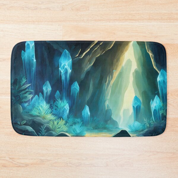 Item preview, Crystal Cavern Watercolour designed and sold by Fanta-sticky.