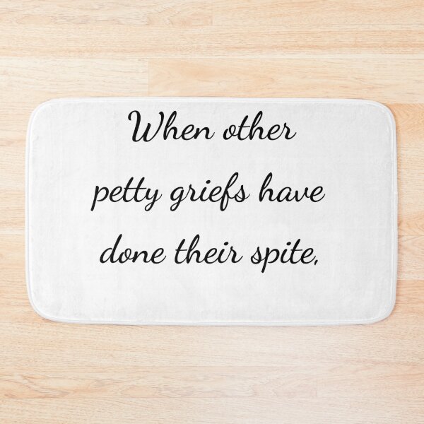 Item preview, “When other petty griefs have done their spite,” - handwriting black designed and sold by ariksworld.