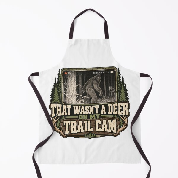 Item preview, Bigfoot Trail Cam Forest Sighting designed and sold by Pandorious Studio.