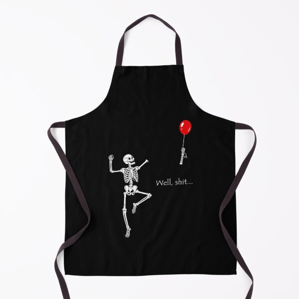 Item preview, Skeleton Lost Balloon Well Shit Halloween designed and sold by ellapaintcoast.