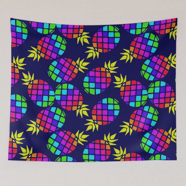 Item preview, Rainbow Pineapple designed and sold by Riot Simone Villa.