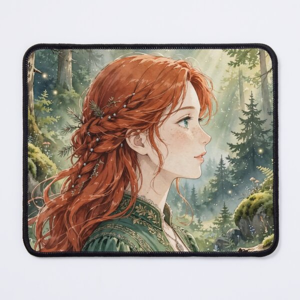 Item preview, Germany - Black Forest, Redhead Knight Time Traveler designed and sold by DibujandoPorfa.