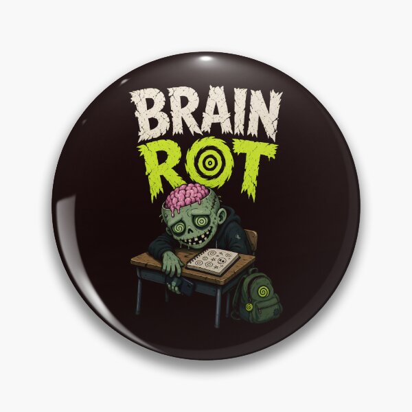 Item preview, Brain Rot School Zombie Student Halloween Art designed and sold by LV-creator.