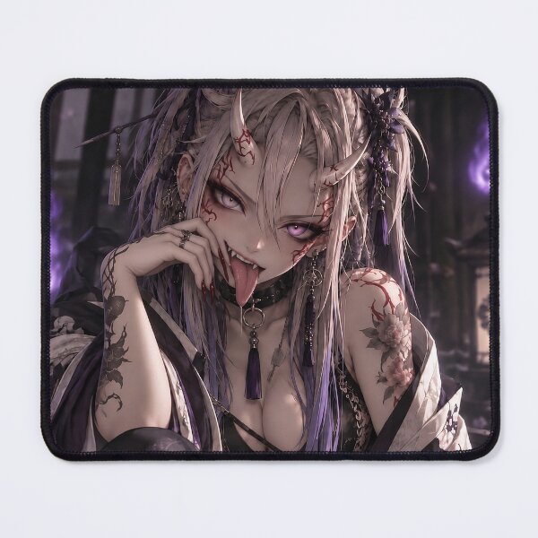 Item preview, Oni Girl – Japanese Demon Dark Fantasy designed and sold by Neo Edo Studio.