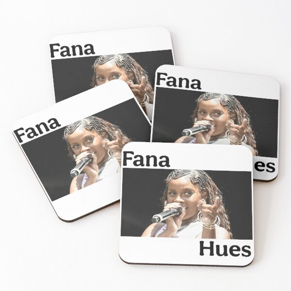 Item preview, Fana hues music album cover art typography designed and sold by ARTeez⭐️⭐️⭐️⭐️⭐️.