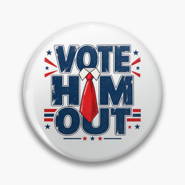 Item preview, Anti Trump Vote Him Out, Anti MAGA Protest, Resist Trump, Political Protest, 2026 Midterm Election, Voting designed and sold by Cchotlan.
