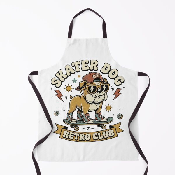 Item preview, Skater Dog Retro Club designed and sold by The Wicked Herbarium.
