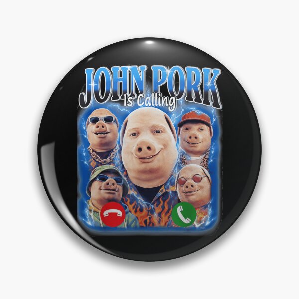 Aperçu de l'œuvre John Pork appelle l'humour internet des mèmes à la génération Z créée et vendue par averyfoxdesigns.