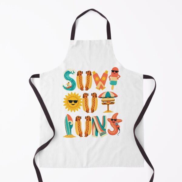 Item preview, Wiener Dog Suns Out Puns Sausage Summer Beachgoer designed and sold by nortowelcomics.