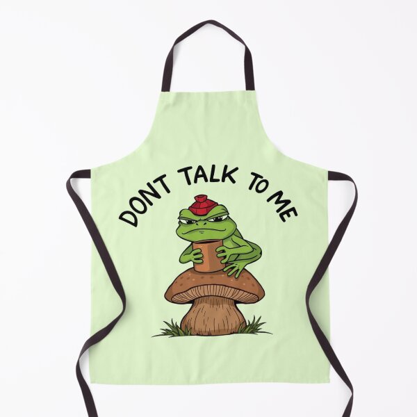 Item preview, Dont Talk To Me Funny Grumpy Frog Coffee Art designed and sold by Fine-Arts-Lab.