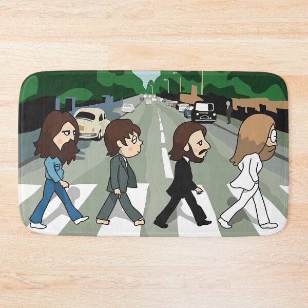 Item preview, Cartoon Abbey Road Stroll designed and sold by COFFEEWITHARTS.