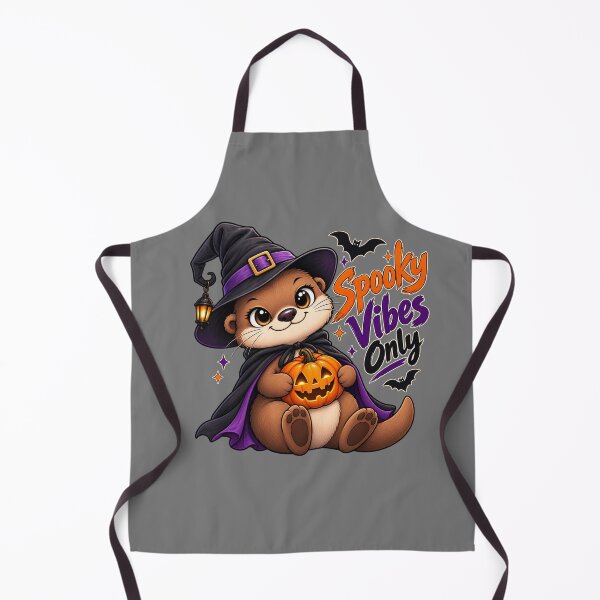 Item preview, Funny Otter Meme Collection - Spooky Vibes Only Otter Halloween Meme - Creepy Cute Cartoon Otter | Spooky Season designed and sold by MiraLumeStudio.